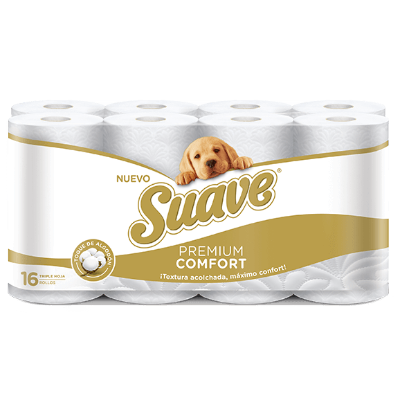 suave premium comfort 16 rollos